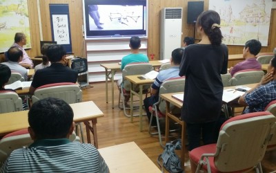 [제주] 드론항공평생교육원 이론 수업모습